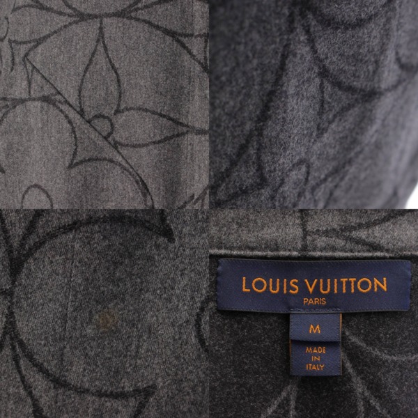 ルイヴィトン Louis Vuitton メンズ 21AW モノグラムフラワー カシミヤ