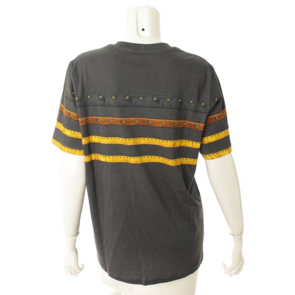 ルイヴィトン(Louis Vuitton) 18AW トランク プリント Tシャツ カットソー グレー XL 中古 通販 retro レトロ