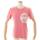 18AW 半袖 LVスタンプ ロゴプリント Tシャツ カットソー トップス ピンク XS