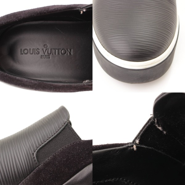 ルイヴィトン(Louis Vuitton) メンズ エピ スリッポン FD0116 ブラック