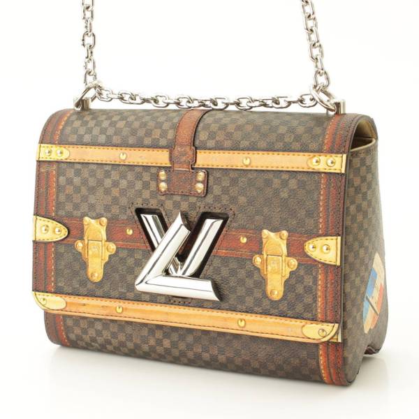 ルイヴィトン(Louis Vuitton) ツイストMM チェーンショルダーバッグ