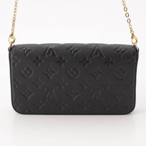 ルイヴィトン Louis Vuitton モノグラムアンプラント ポシェットフェリシー ショルダーバッグ M64064 ノワール 中古 通販  retro レトロ