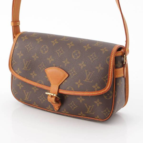 ルイヴィトン Louis Vuitton モノグラム ソローニュ ショルダーバッグ M42250 ブラウン 中古 通販 retro レトロ