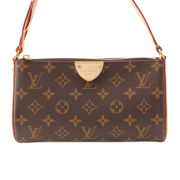 ルイヴィトン Louis Vuitton モノグラム ポシェット ティレット アクセサリーポーチ M47123 ブラウン 中古 通販 retro レトロ