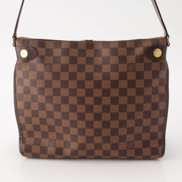 ルイヴィトン Louis Vuitton ダミエ ドゥオモ ショルダーバッグ 鞄 N41425 ブラウン 中古 通販 retro レトロ