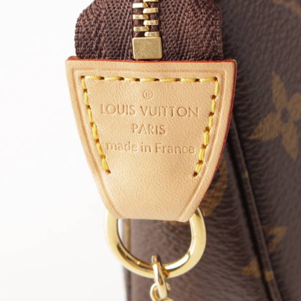 ルイヴィトン Louis Vuitton モノグラム ミニポシェット アクセソワール ポーチ ショルダーバッグ M58009 ブラウン 中古 通販  retro レトロ