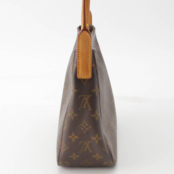 ルイヴィトン Louis Vuitton モノグラム ルーピングMM ワンショルダーバッグ ハンドバック M51146 ブラウン 中古 通販  retro レトロ