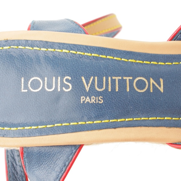 ルイヴィトン(Louis Vuitton) モノグラムデニム エスパドリーユ 