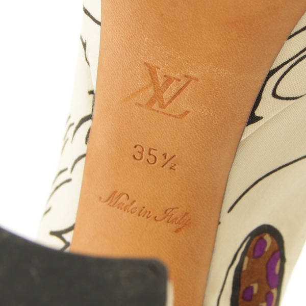 ルイヴィトン(Louis Vuitton) キャンバス レザー 花柄 ストラップ 