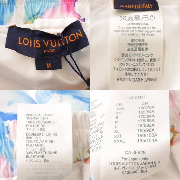 ルイヴィトン(Louis Vuitton) メンズ 21SS ウォーターカラー スイム