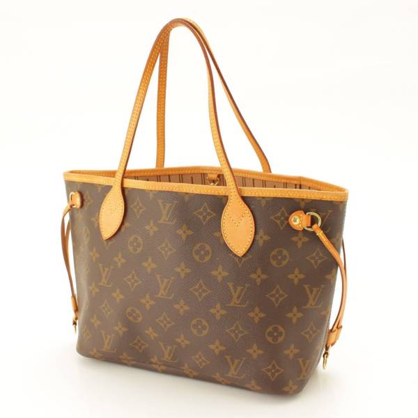 ルイヴィトン(Louis Vuitton) モノグラム ネヴァーフルPM トートバッグ M40155 ブラウン 中古 通販 retro レトロ