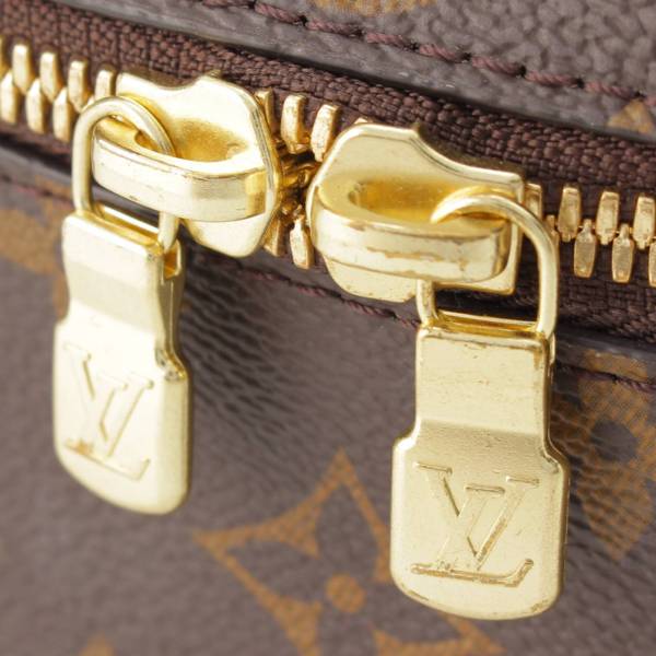 ルイヴィトン Louis Vuitton モノグラム ニース ナノ バニティバッグ 化粧ポーチ M44936 ブラウン 中古 通販 retro レトロ