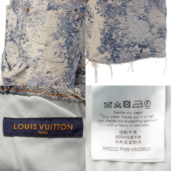 ルイヴィトン(Louis Vuitton) 22AW カーペンター デニム ショート