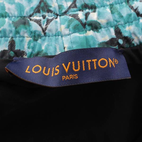 ルイヴィトン Louis Vuitton メンズ 23AW モノグラムクレープ ナイロン ショートパンツ 1ABJJ8 ブルー系 S 中古 通販  retro レトロ