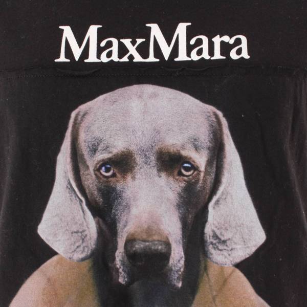 マックス マーラ(Max mara) 21ss DOGSTAR 7 for 70 ロゴプリント T