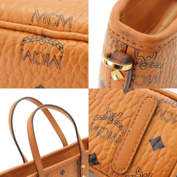 エムシーエム(MCM) ロゴグラム 2WAY ハンドバッグ ラビット