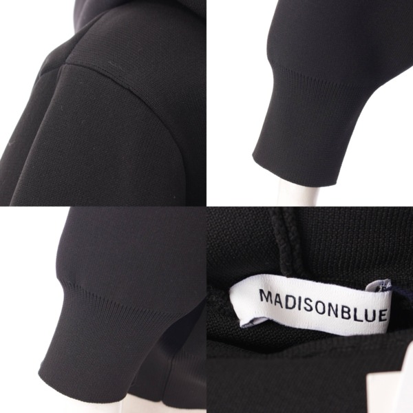 マディソンブルー(MADISON BLUE) ビッグシルエット ニットフーディー