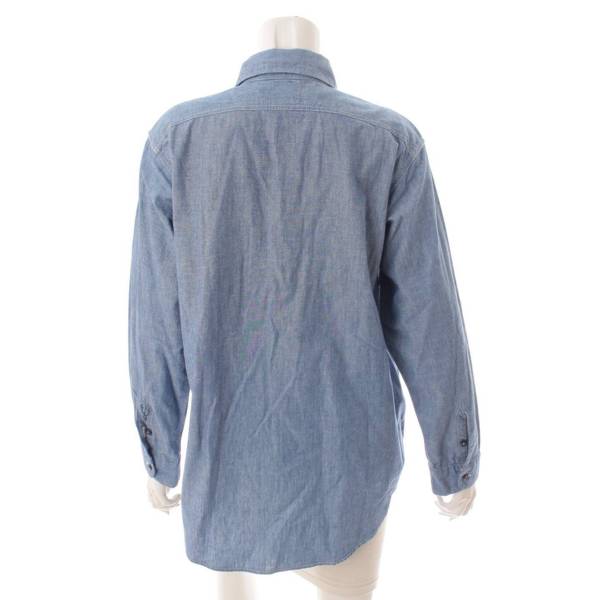 マディソンブルー(MADISON BLUE) ハンプトンワークシャツ シャンブレー 