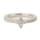ダイヤモンド リング 指輪 K18WG 0.4ct ホワイトゴールド 9.5号