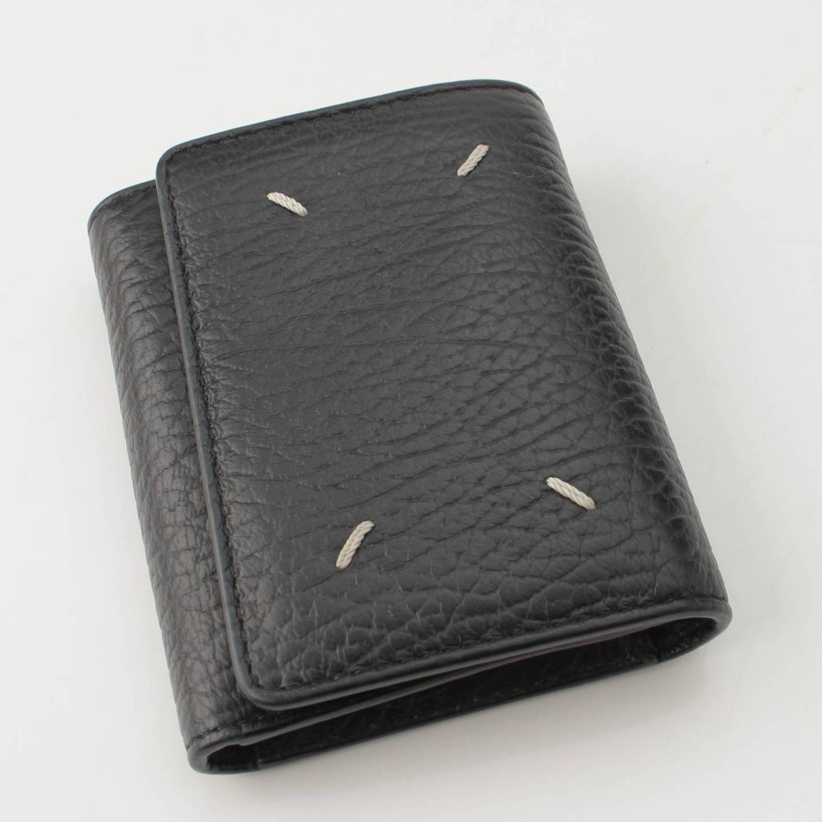 メゾンマルジェラ Maison Margiela 22SS ZIP COMPACT TRI FOLD WALLET