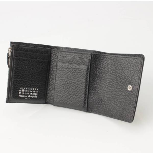 メゾンマルジェラ Maison Margiela 22SS ZIP COMPACT TRI FOLD WALLET