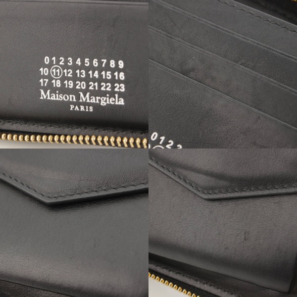 人気大特価MAISON MARGIELA メゾン マルジェラ ラウンドジップ二つ折り財布 財布