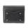 19AW レザー 4ステッチ コンパクトウォレット 三つ折り財布 S56UI0136 ブラック