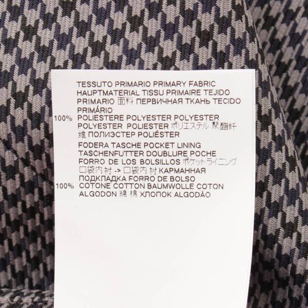 メゾンマルジェラ(Maison Margiela) 20SS Houndstooth Trousers 千鳥格子 スラックス センタープレス  ストレートパンツ グレー 38 中古 通販 retro レトロ