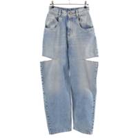 22AＷ 5 Pocket Denim Cut Out Pants デニム パンツ S51LA0051 ブルー 36