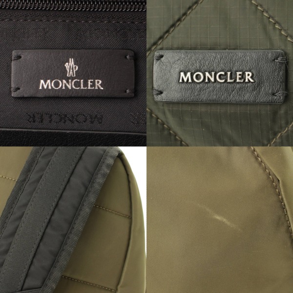 モンクレール(Moncler) ROMEO ナイロンキルティング リュック バック