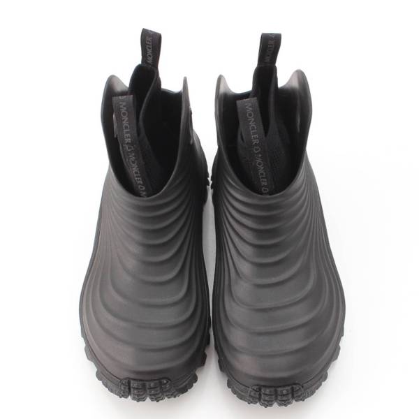 モンクレール Moncler ACQUA HIGH アクア 2WAY ソックス レインブーツ シューズ ブラック 37 中古 通販 retro レトロ