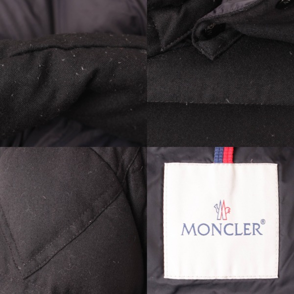 モンクレール(Moncler) 19年 MONTGENEVRE モンジュネーブル ダウンジャケット 1A537 ブラック 3 中古 通販 retro  レトロ