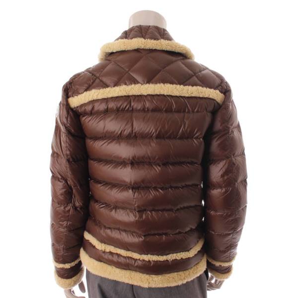 モンクレール(Moncler) 12AW メンズ EVARISTE ムートン切替 ダウン ...