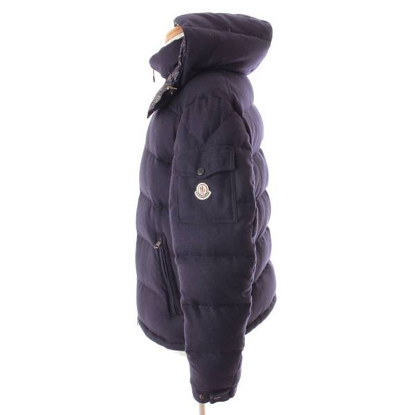 モンクレール(Moncler) メンズ MAYA マヤ ツイード ダウンジャケット 40305 ネイビー 5 中古 通販 retro レトロ