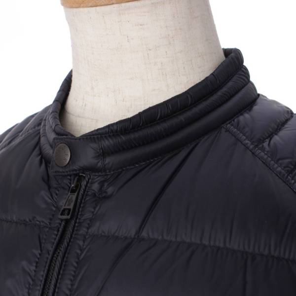 モンクレール(Moncler) メンズ 17年 ARVES GILET ジップアップ ダウンベスト ジレ 43317 ネイビー 4 中古 通販  retro レトロ