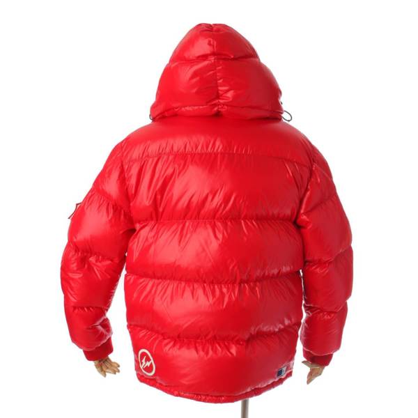 モンクレール(Moncler) メンズ フラグメント Anthem ジップアップ ダウンジャケット レッド 1 中古 通販 retro レトロ