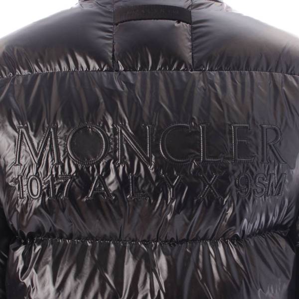 モンクレール Moncler ALYX 21年メンズ MAHOGANUS バックル ロゴ ダウンジャケット アウター ブラック L 中古 通販  retro レトロ