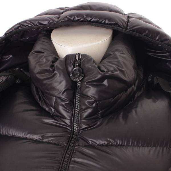 モンクレール(Moncler) 15AW BERRE ベール フード ダウンジャケット 46927 ブラック 1 中古 通販 retro レトロ