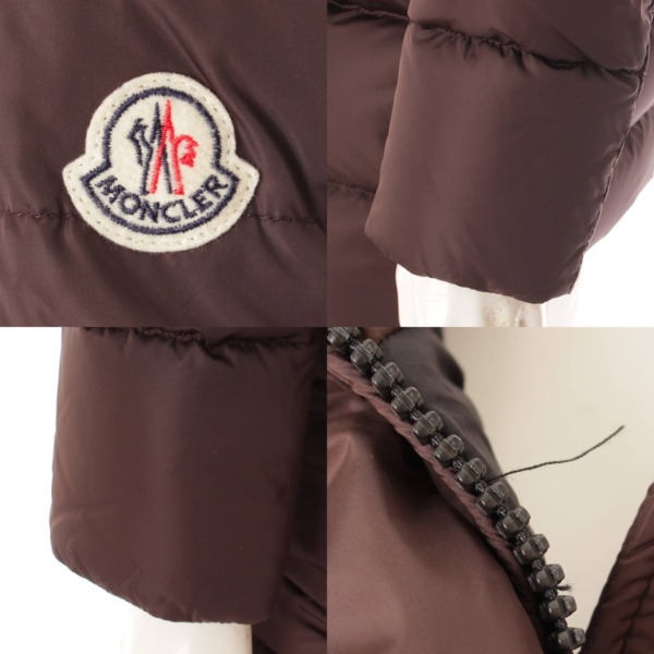 モンクレール(Moncler) FRAGON ラクーンファー付 ダウンコート 49937 ...