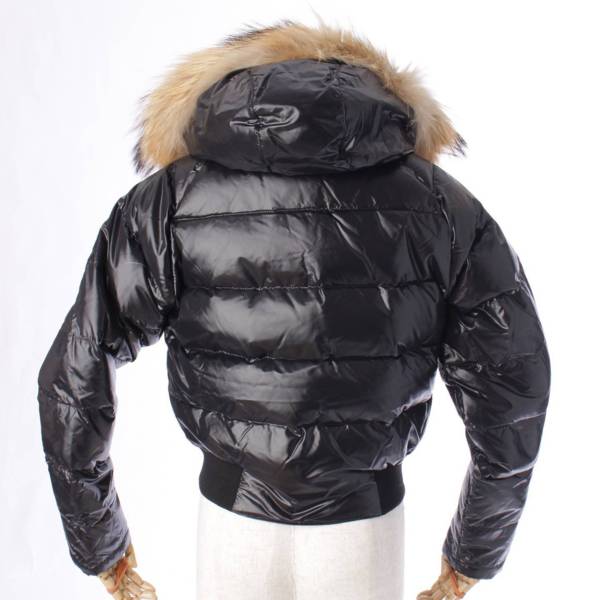 モンクレール(Moncler) ALBERTA アルバータ ファーフード ダウンジャケット 45344 ブラック 0 中古 通販 retro レトロ