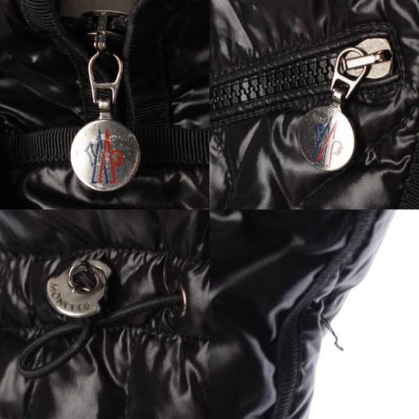 モンクレール(Moncler) LONTRE フード ファー付き ダウンジャケット