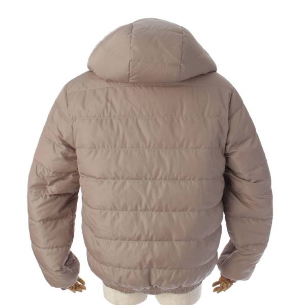 モンクレール(Moncler) 22AW COCHE フーディ リバーシブル ダウン ジャケット 899SG グレージュ 2 中古 通販 retro  レトロ