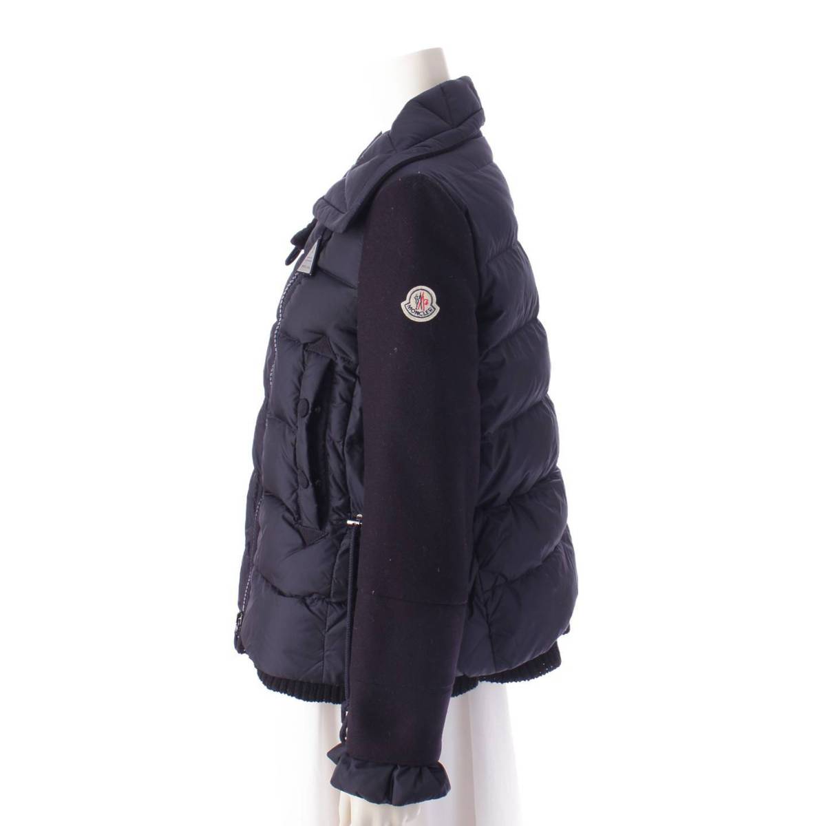 モンクレール Moncler 16年 LAURINE 異素材切替 ダウンジャケット ...