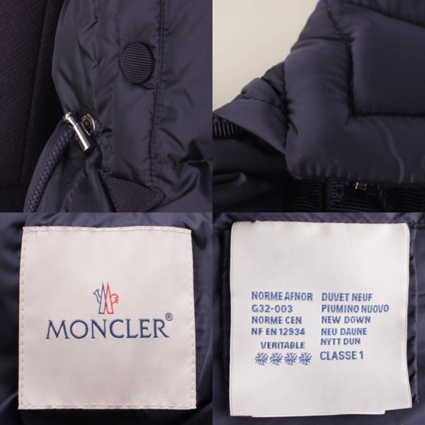 モンクレール Moncler 16年 LAURINE 異素材切替 ダウンジャケット