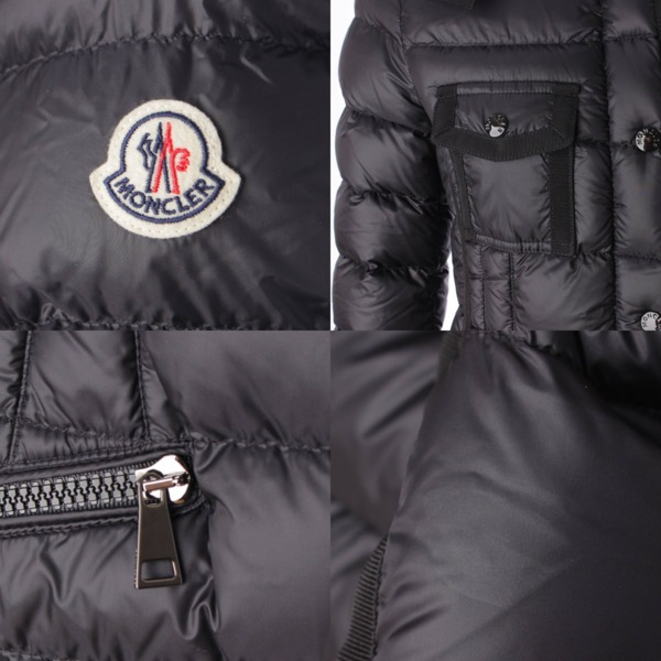 モンクレール Moncler 21年 HERMINE エルミンヌ ダウンコート アウター 1C511 ブラック 00 中古 通販 retro レトロ