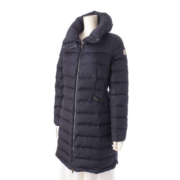 モンクレール Moncler FLAMMETTE フラメッテ ダウンジャケット コート 49931 ネイビー 1 中古 通販 retro レトロ