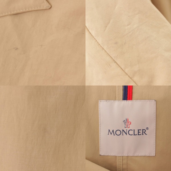 モンクレール(Moncler) 17年 ROCHE ベルト付き トレンチコート