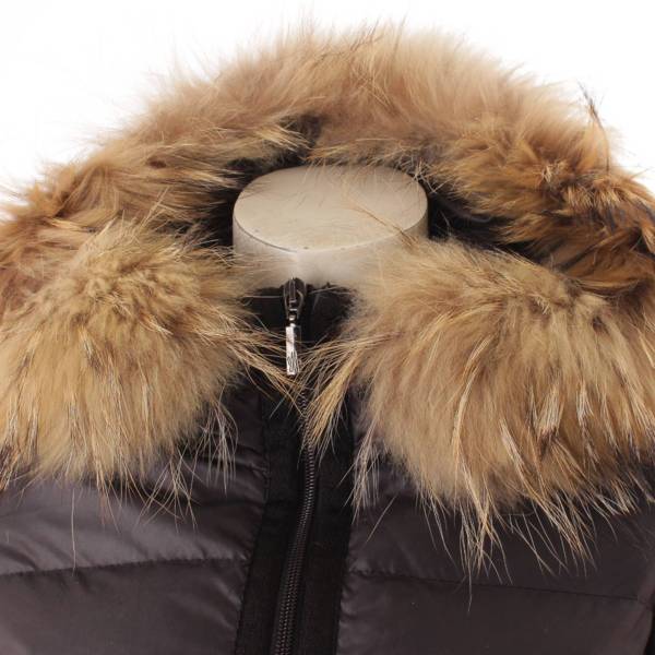 モンクレール(Moncler) NANTESFUR ナンテスファー フード ベルト