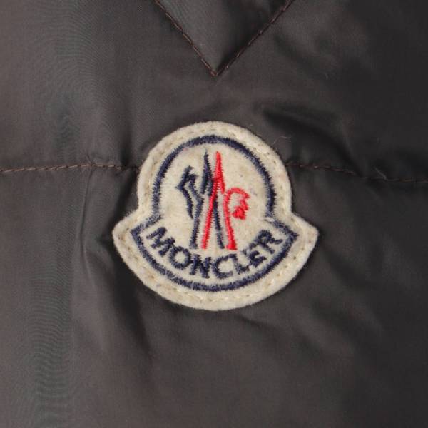 モンクレール Moncler SERINA セリナ リバーシブル フリル フード ダウンコート カーキ 00 中古 通販 retro レトロ