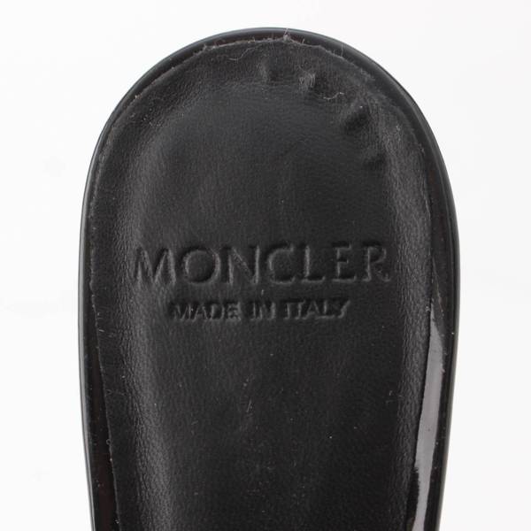 モンクレール Moncler ROMY SANDALO ロゴ スリングバック スエード